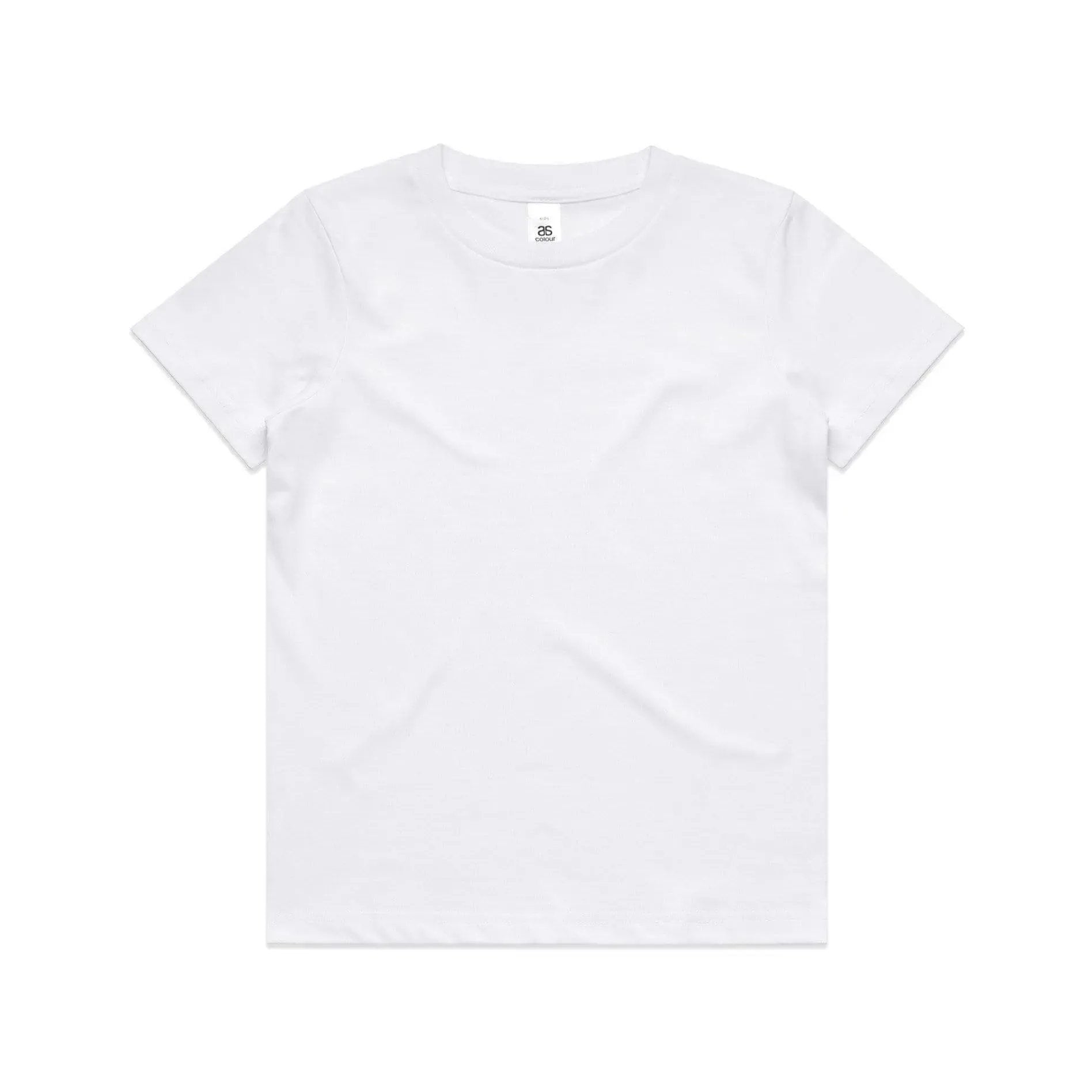 As Colour Youth tee 3006 Casual Wear As Colour WHITE 8Y